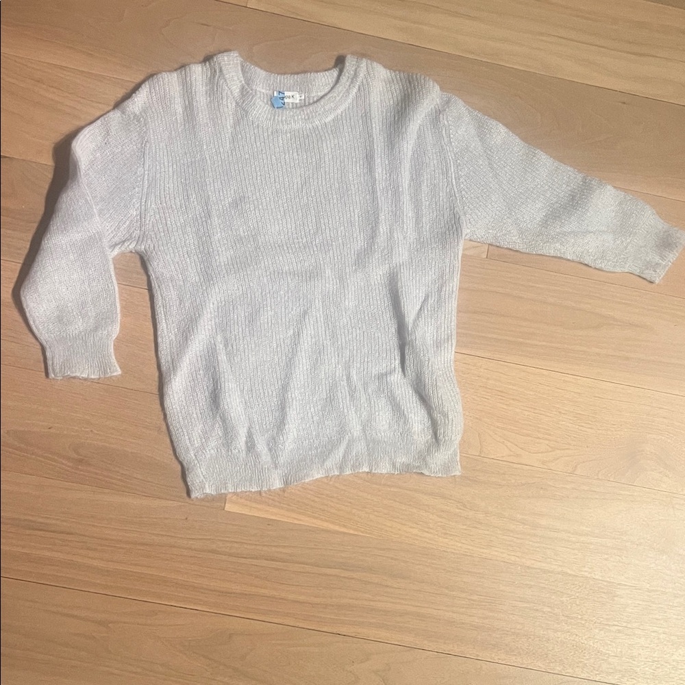 Filippa K Cozy Heather Gray Crewneck Sweater